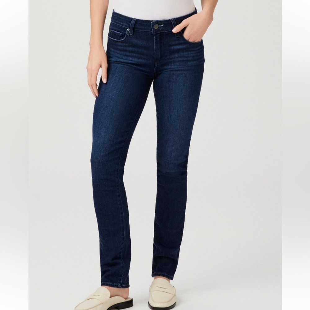 PAIGE Mid Rise Skyline Skinny Jeans